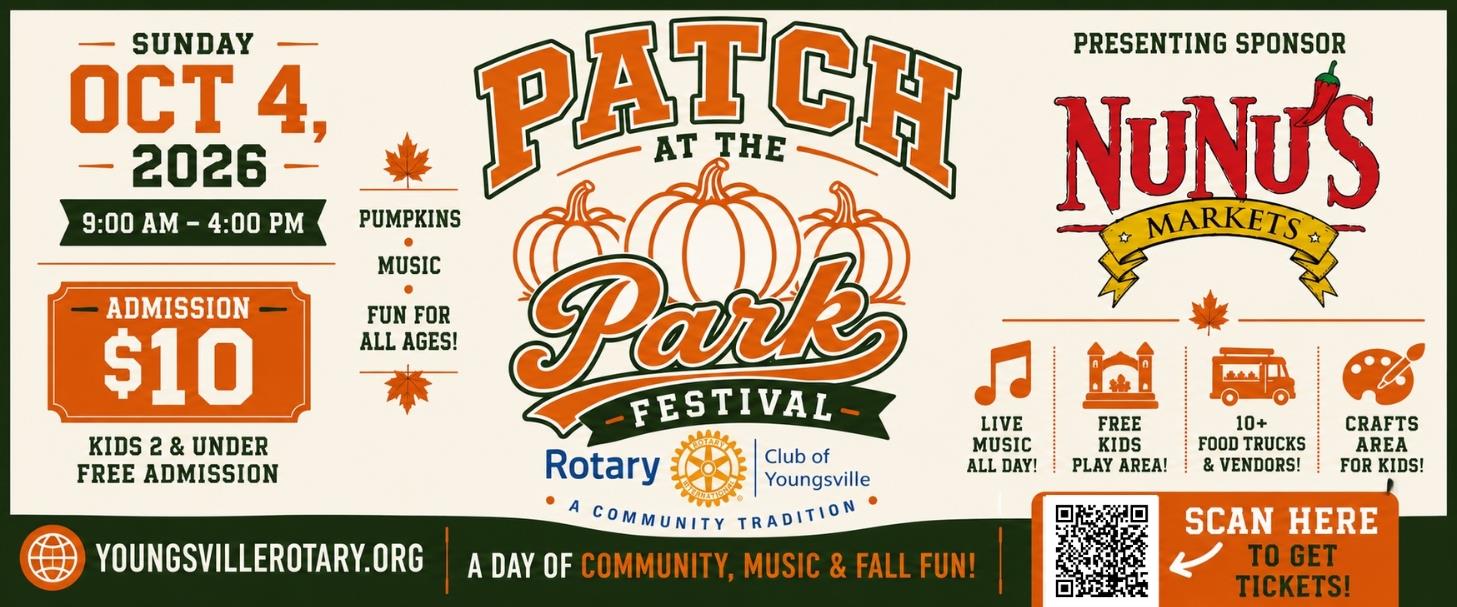Feature: https://youngsvillerotary.org/page/patch-at-the-park