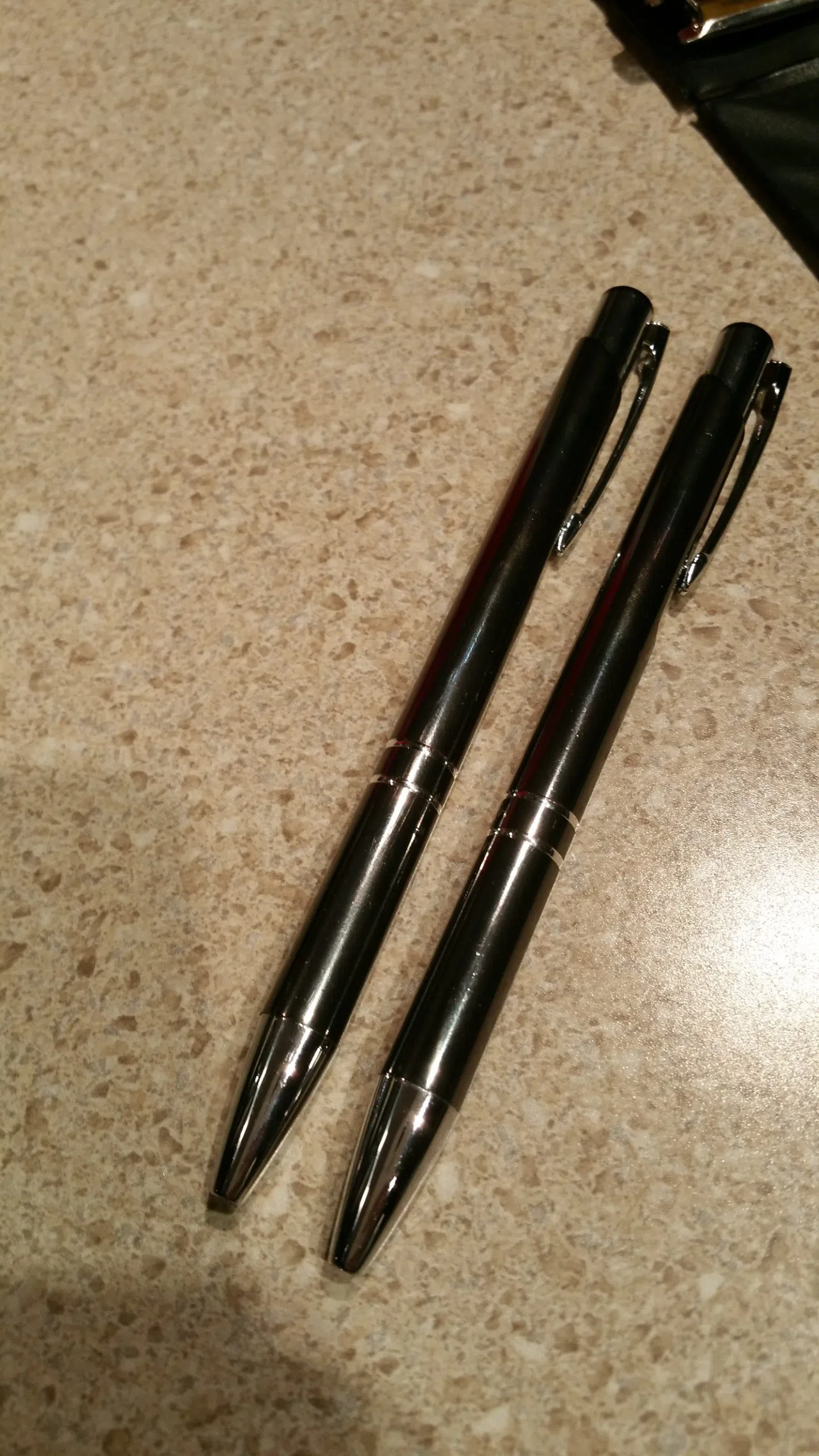 Graphite Desk pen set