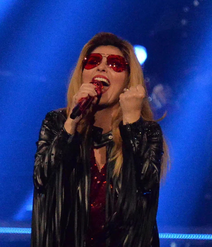 Shania Twain Rock This Country Tour 2015