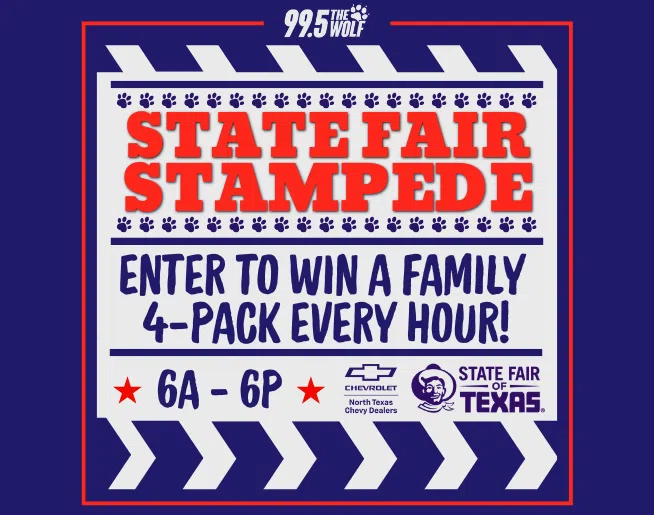 Feature: https://www.995thewolf.com/2025/09/05/state-fair-stampede/