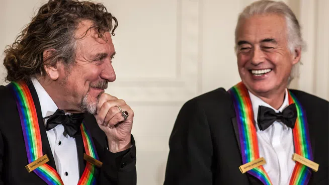 Led Zeppelin Page and Plant