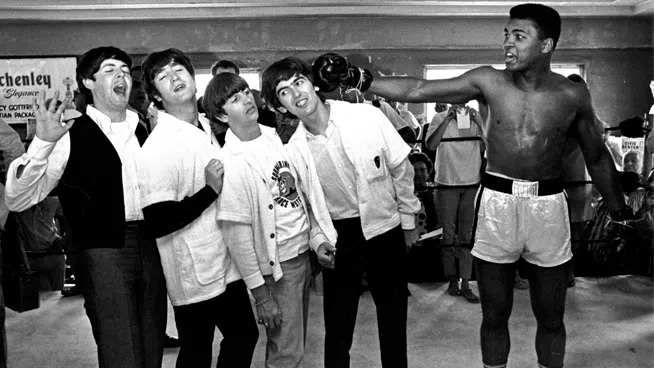 The Beatles and Muhammad Ali
