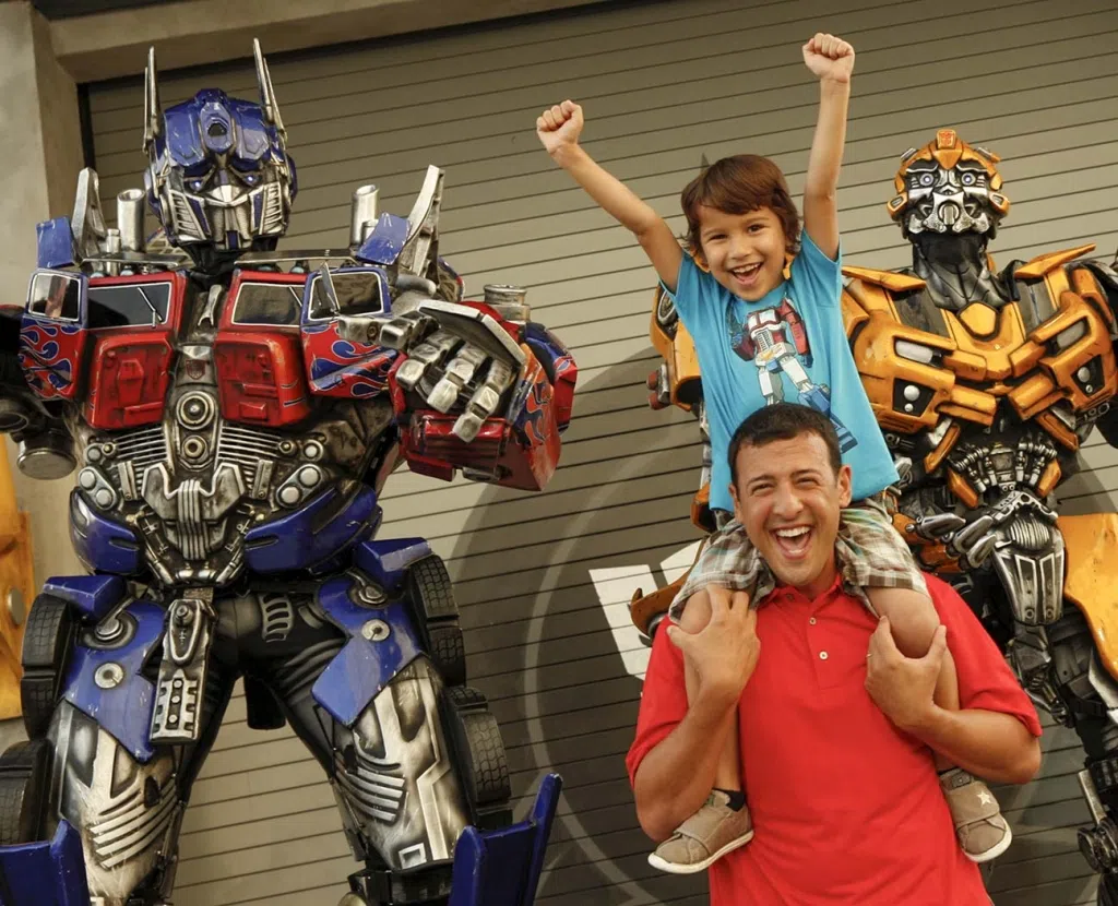 Advertising Lifestyle TRANSFORMERS: The Ride 3-D Seamless Hispanic Family Universal Studios Florida USF