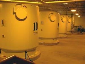 des moines water works nitrate removal