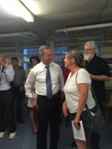 Democratic presidential candidate Martin O'Malley will hold five events on Friday.