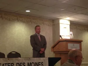Democratic presidential candidate Jim Webb