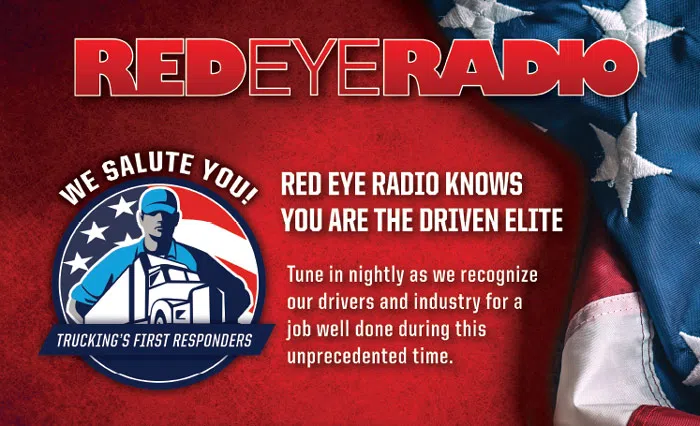 Red Eye Radio knows you are the driven elite. Tune in nightly as we recognize our drivers and industry for a job well done during this unprecedented time.
