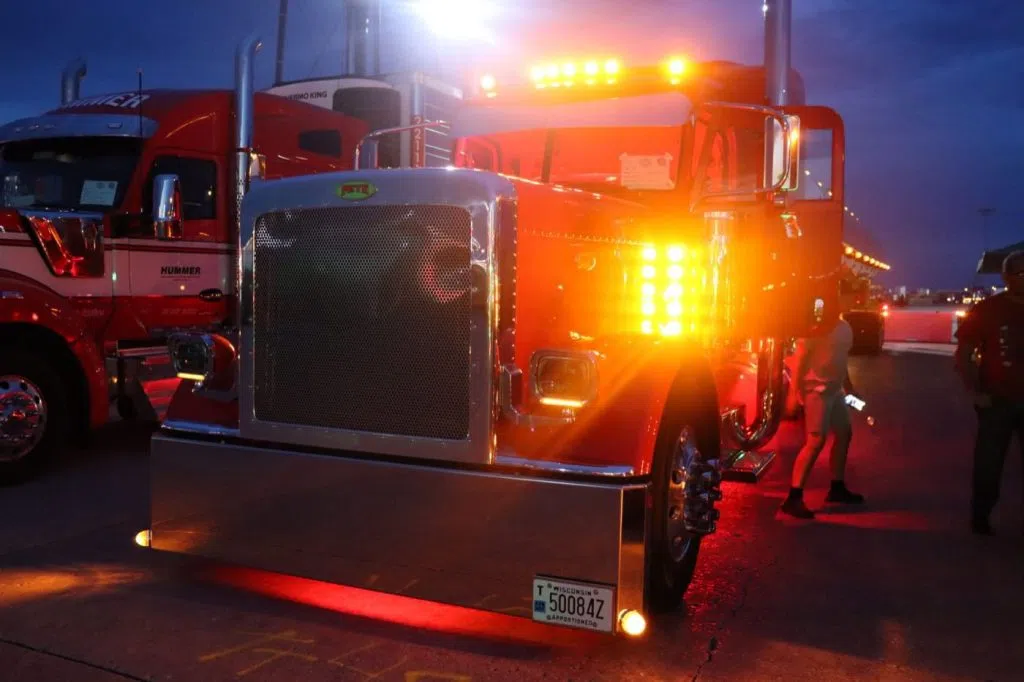 LIGHTS AT NIGHT – BOBTAIL – MOST UNIQUE 1st – Brian Pete, Mineral Point, WI – 2023 Peterbilt – Gas Money