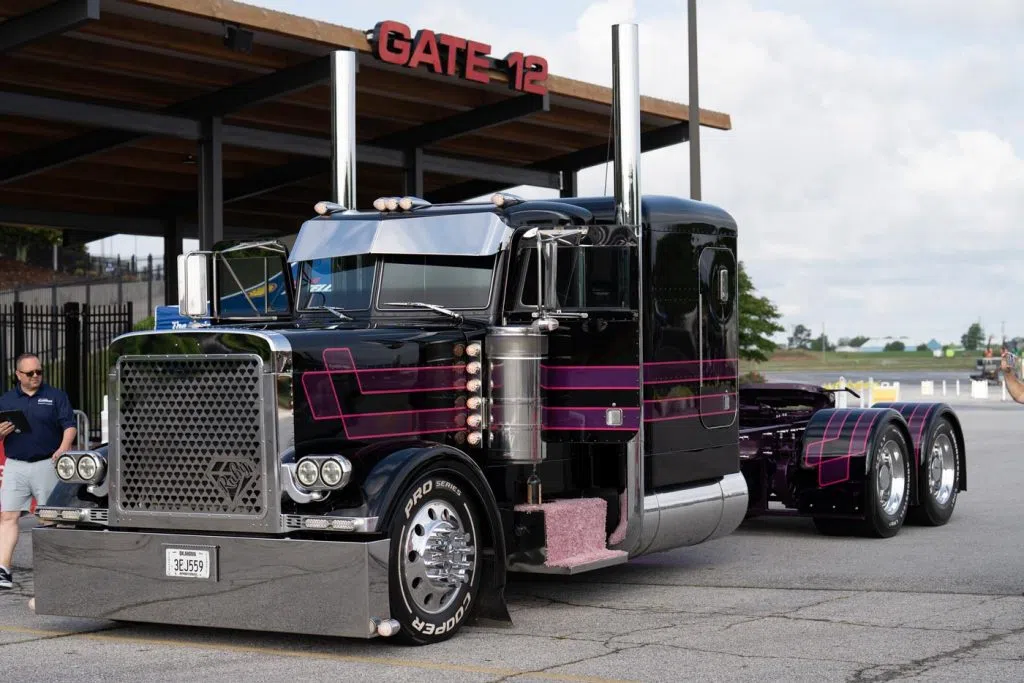 Buck Crombie's 1989 Peterbilt 379, Best of Show 2nd Runner Up at the 43rd Annual Shell Rotella® SuperRigs® competition held May 29-31 at Atlanta Motor Speedway in Hampton, Ga.