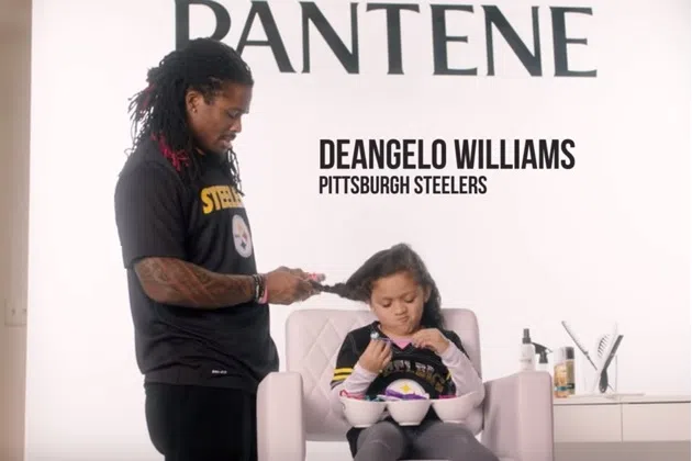 Dad do commercial by pantene