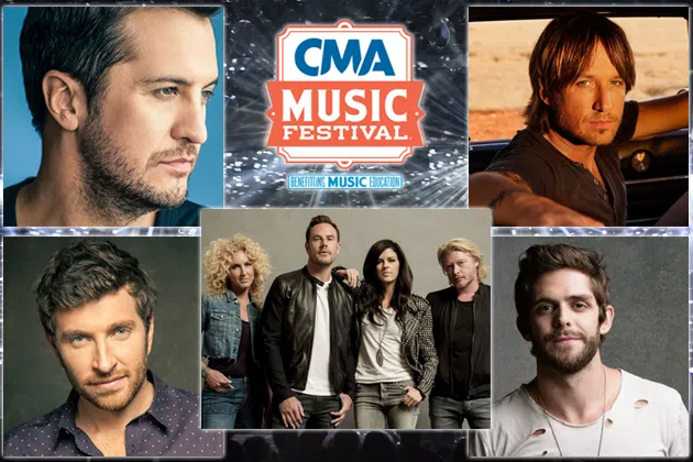 2016 CMA Music Fest Sunday Night Performers