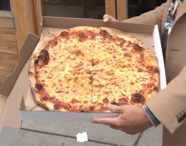 A pizza