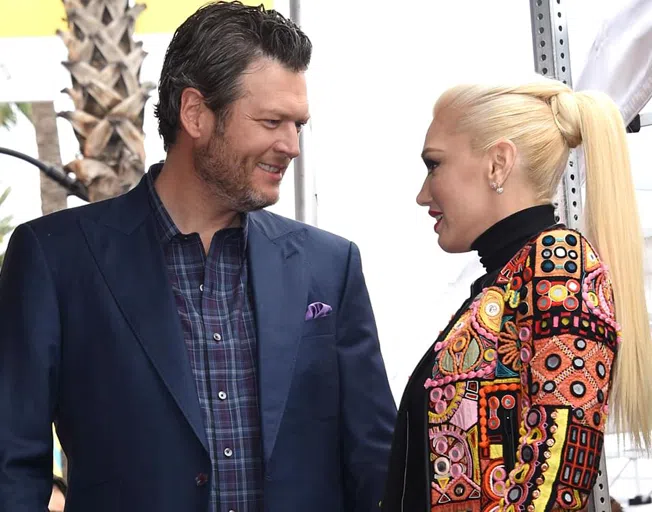 Blake Shelton and Gwen Stefani