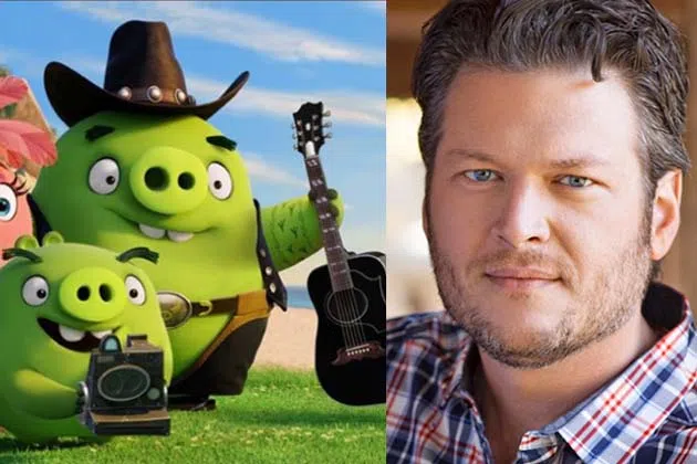 Blake Shelton Angry Birds