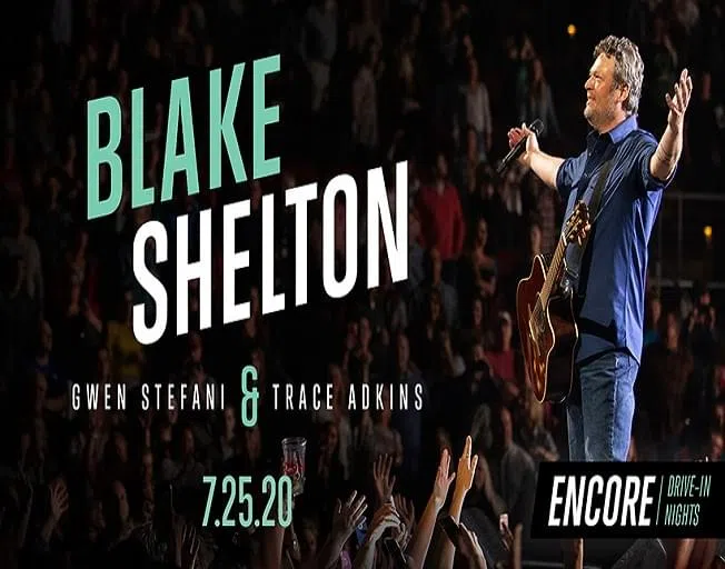Blake Shelton Drive In Concert