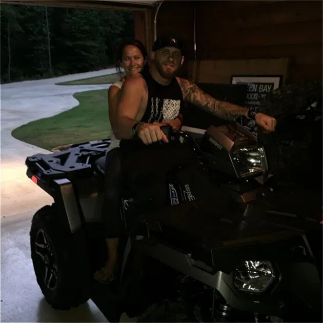 Brantley Gilbert and Amber Cochran