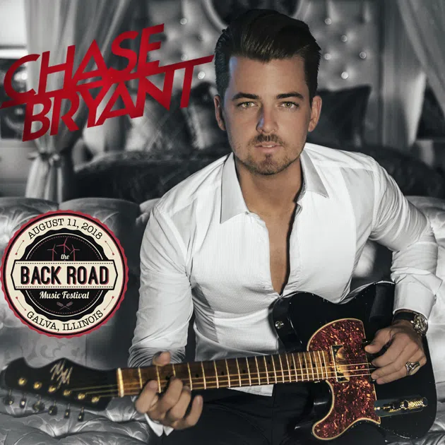 Chase Bryant Added to Back Road Music Festival