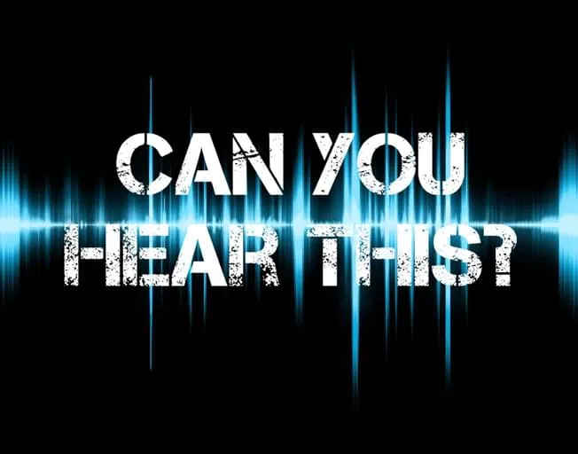 Can You Hear This