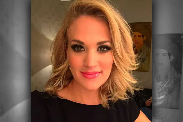 Carrie Underwood shows off shorter hair-do