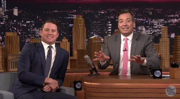 Channing Tatum and Jimmy Fallon