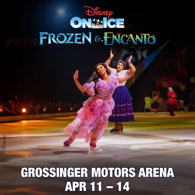 Disney on Ice: Frozen Encanto at Grossinger Motors Arena 4/11/24 - 4/14/24