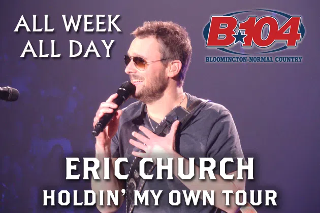 Win Eric Church Tickets All Week, All Day on B104!
