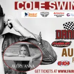 Cole Swindell at the Fairbury Speedway Aug 10, 2024