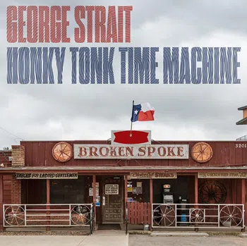 George Strait "Honky Tonk Time Machine' album cover