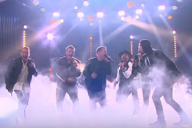 James Corden Performs With The Backstreet Boys YouTube