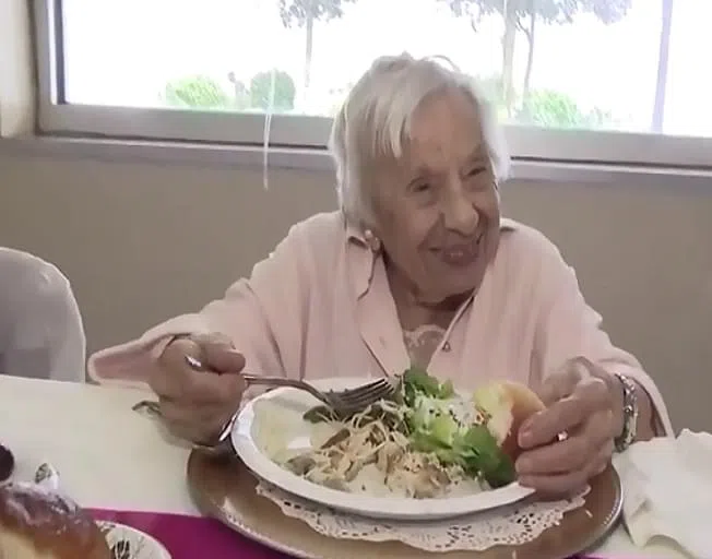 Louise SIgnore turns 107