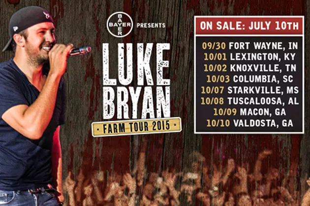 Luke Bryan Farm Tour 2015