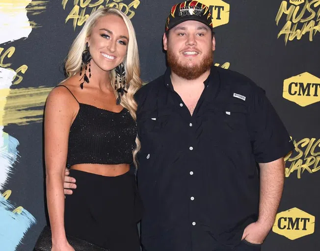 Nicole Hocking and Luke Combs
