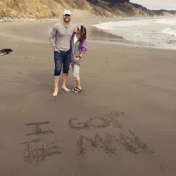Michael Caussin and Jana Kramer