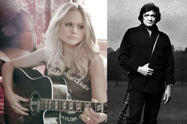 Miranda Lambert and Johnny Cash