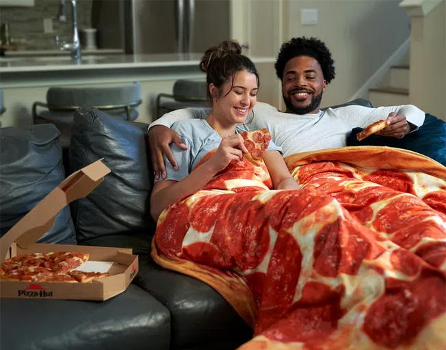 Pizza Hut-Gravity Blankets "The Original Pan Weighted Blanket"