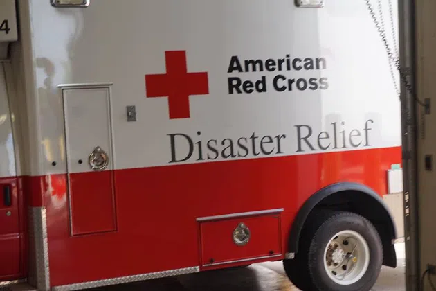 American Red Cross truck