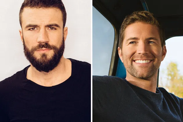(L-R) Sam Hunt and Josh Turner