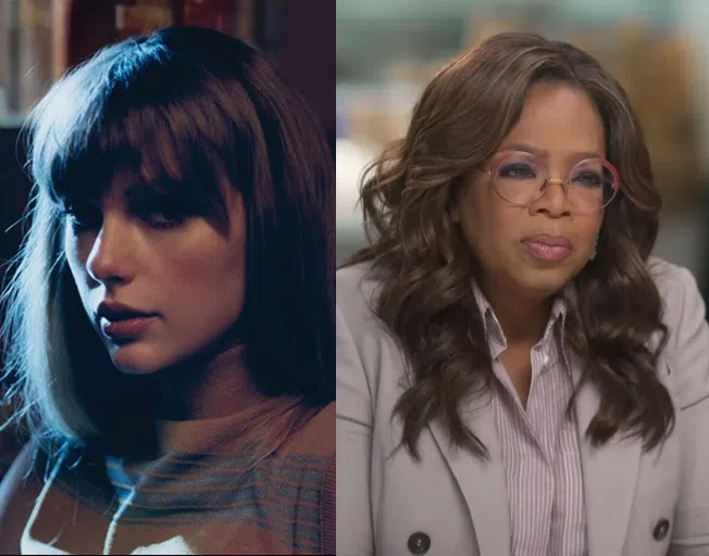 Taylor Swift and Oprah Winfrey