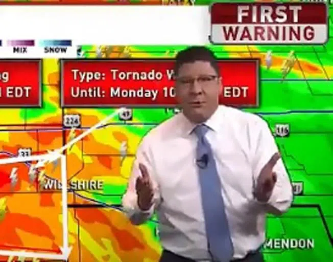 Weatherman Jamie Simpson