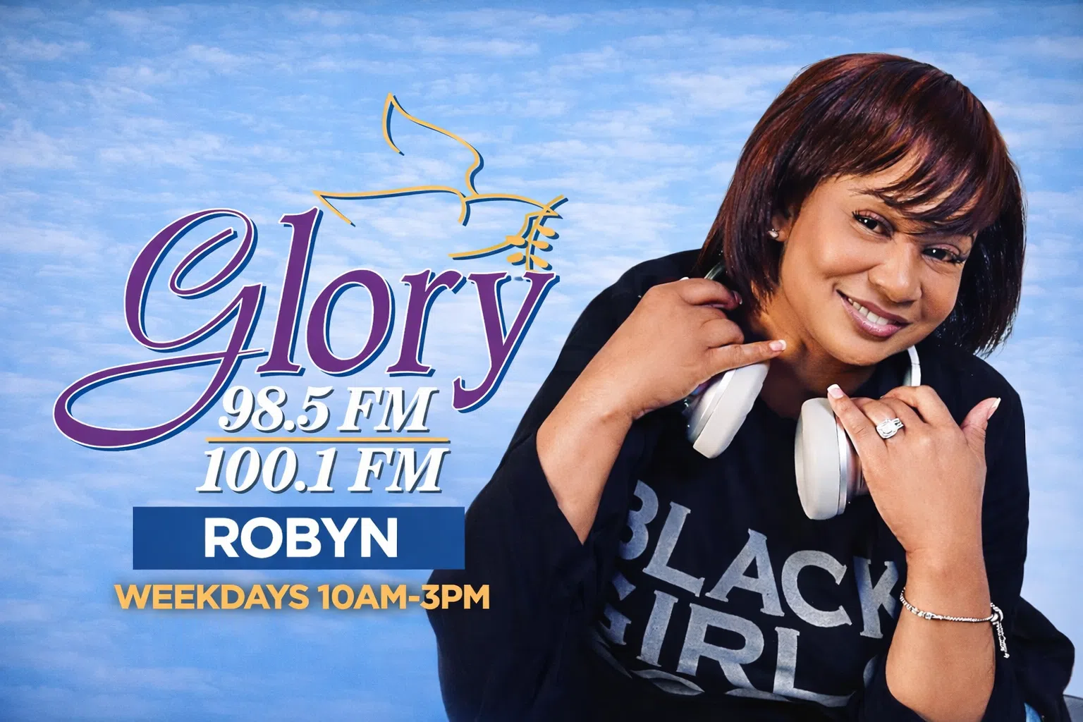 Feature: https://www.glory985.com/shows/robyn/