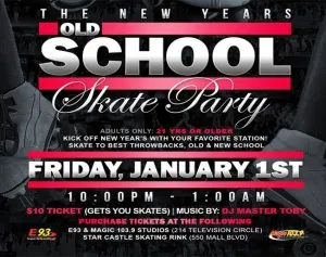 Old School Skate Party 651x515