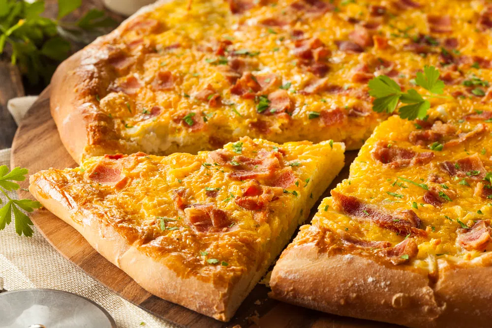 breakfast pizza