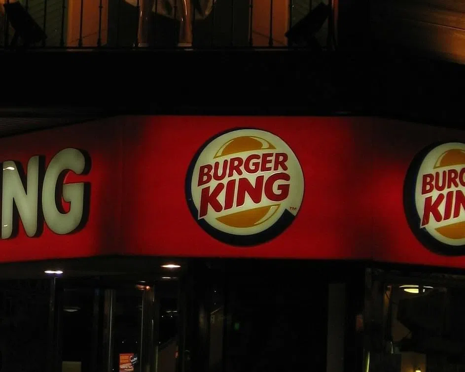 Burger King sign