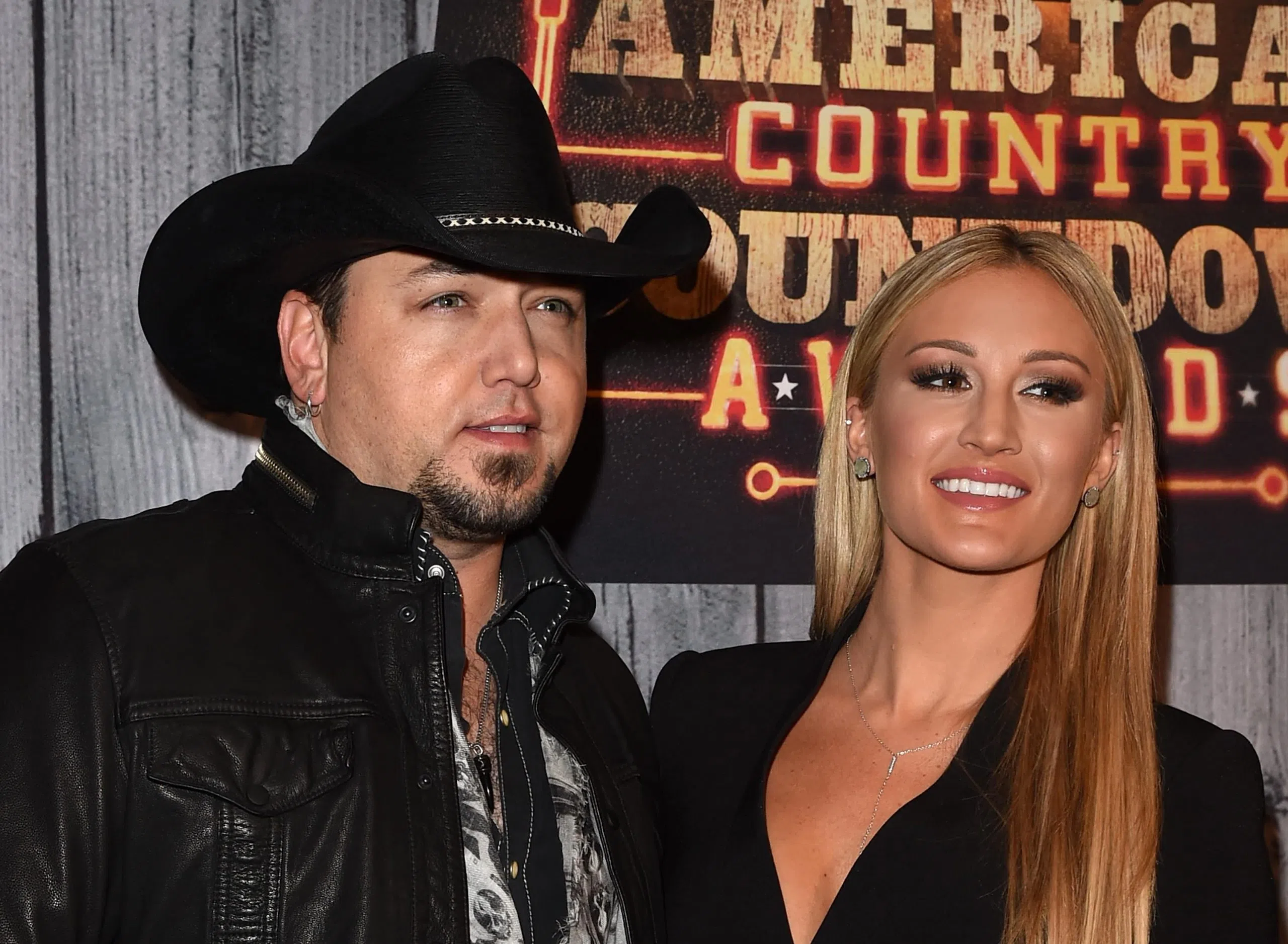 Jason Aldean with Brittany Aldean