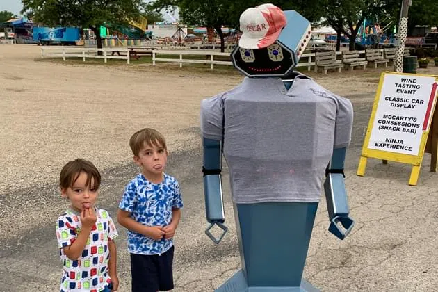 Hang Out With Oscar The Robot!