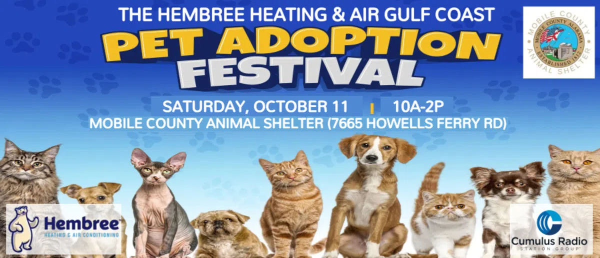 Feature: https://www.gospel900.com/the-hembree-heating-air-gulf-coast-pet-adoption-festival/