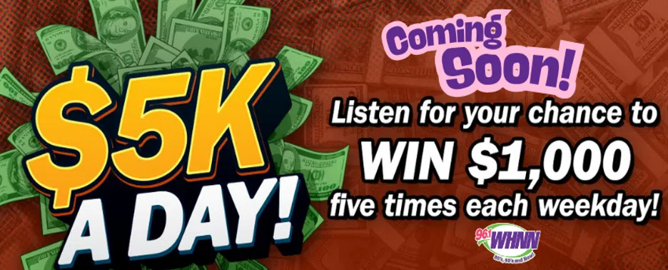 Feature: https://www.whnn.com/5k-a-day-is-coming/