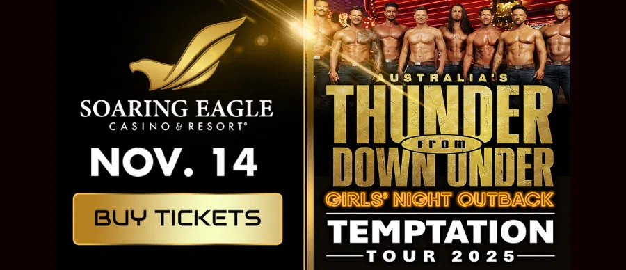 Feature: https://www.soaringeaglecasino.com/shows/2025/11/Thunder-from-Down-Under.html