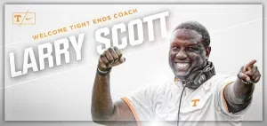 New UT assistant coach Larry Scott / Credit: UT Athletics