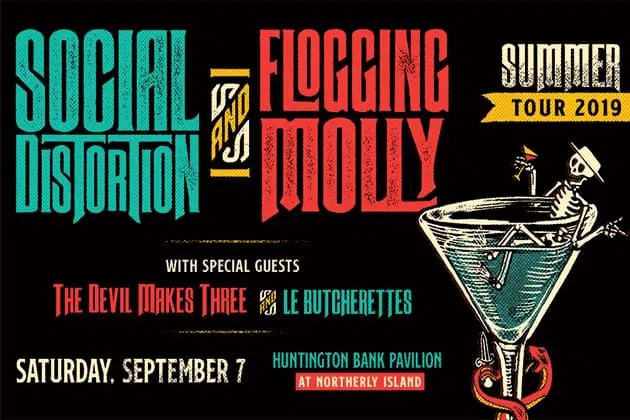 Social Distortion & Flogging Molly Summer Tour 19